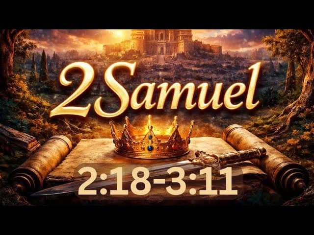 Church for Truckers Bible Study | 2 Samuel 2:18-3:11